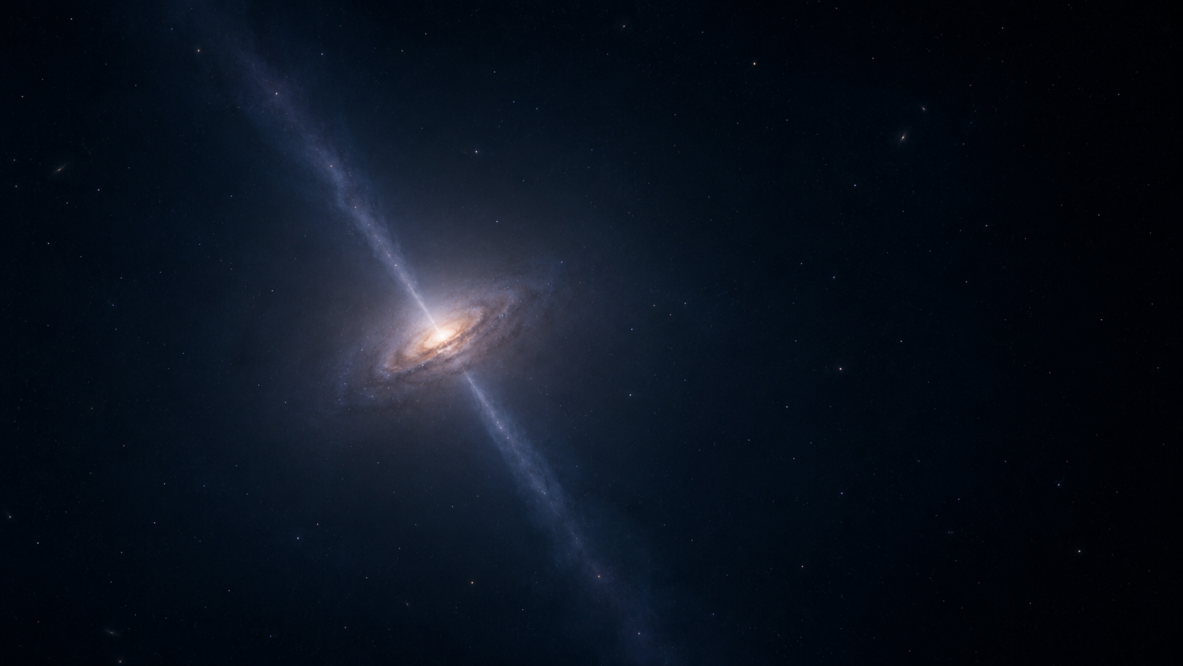 Astronomical observatory under the Milky Way